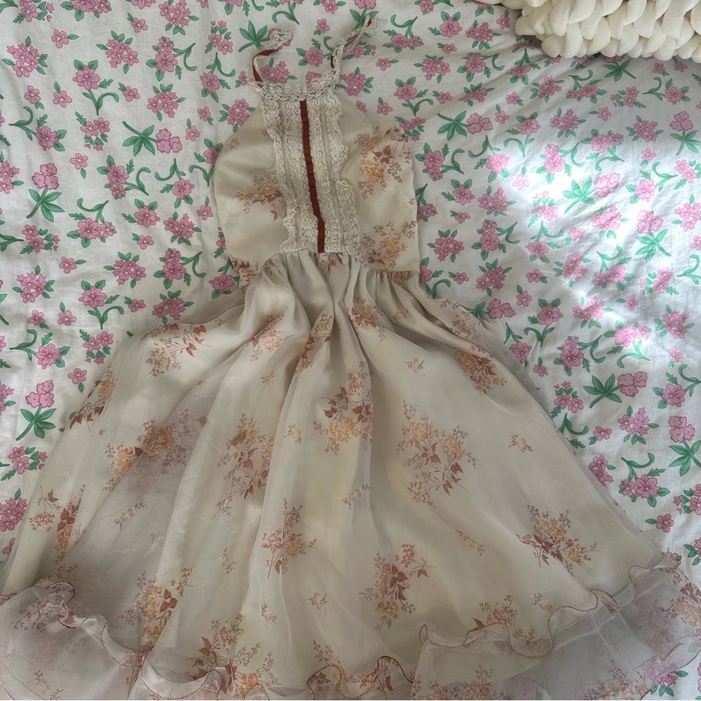 Vintage halter dress